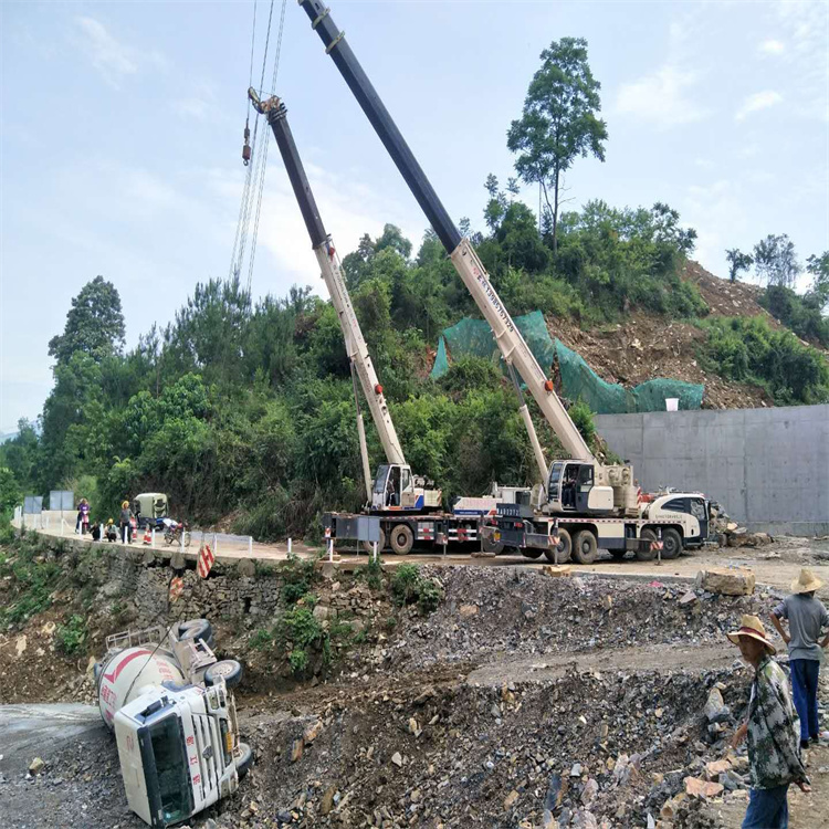 永州永州24小时应急道路救援吊装吊装现场实拍